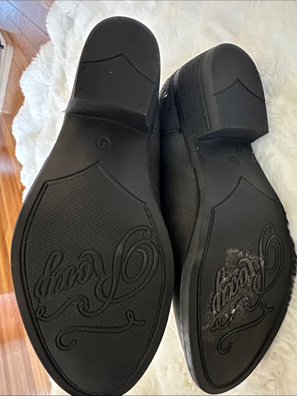 Roxy Charcoal Gray Studded Chelsea Ankle Boots - Picture 4 of 4